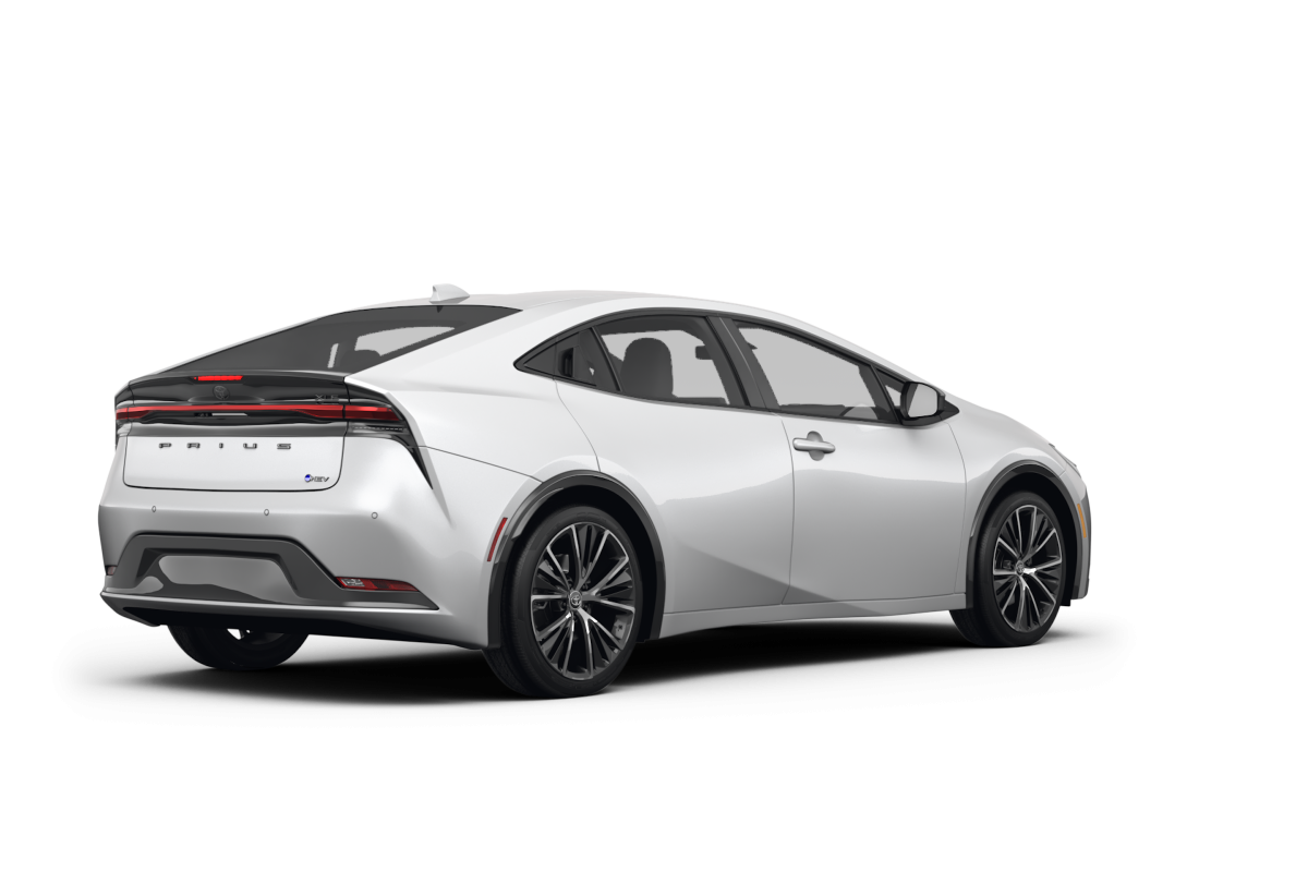 Toyota Prius - Back view Toyota Prius - Back view